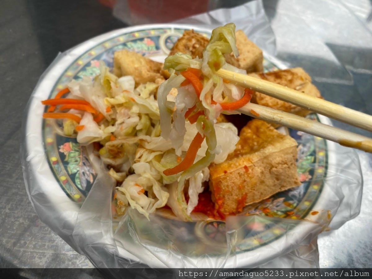 食記-台北市南港區南港捷運站無名小貨車麵線臭豆腐時間一