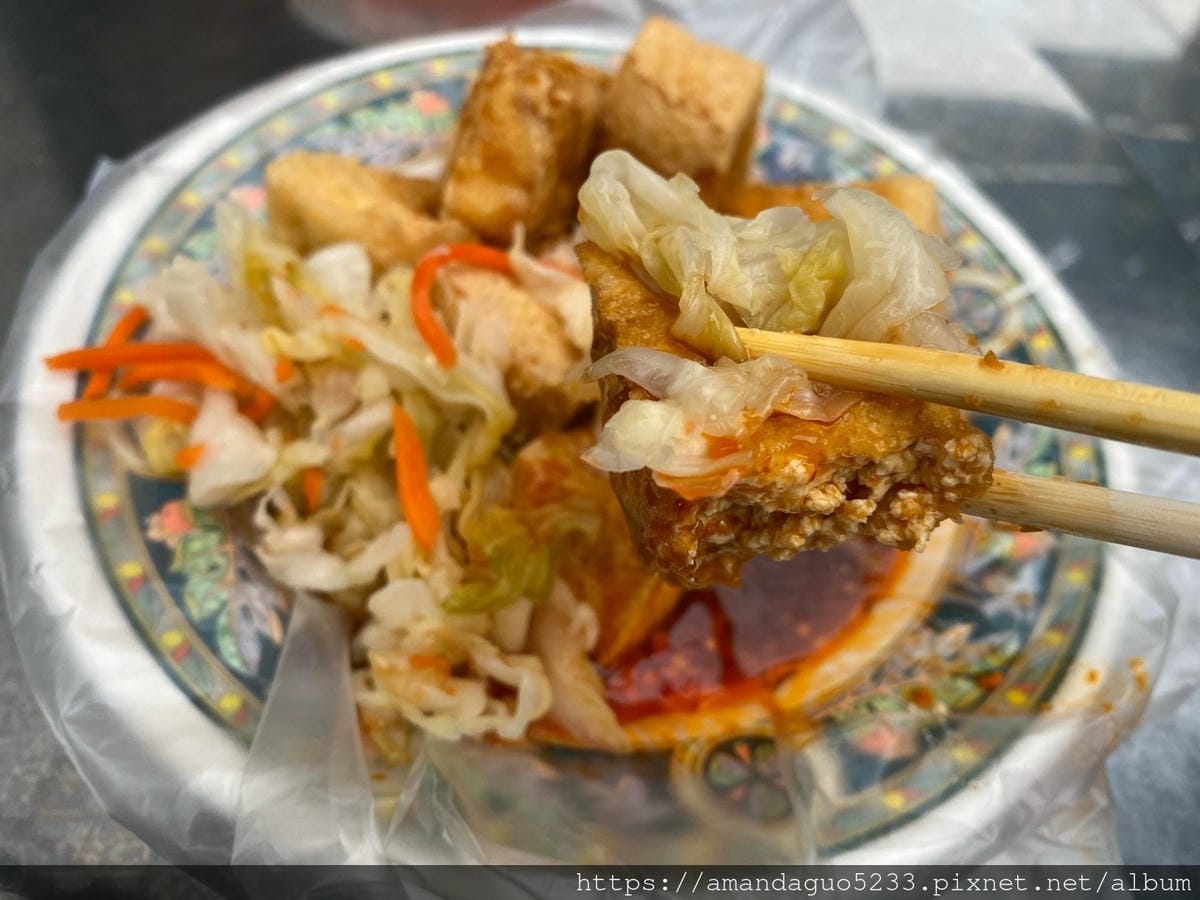食記-台北市南港區南港捷運站無名小貨車麵線臭豆腐時間一