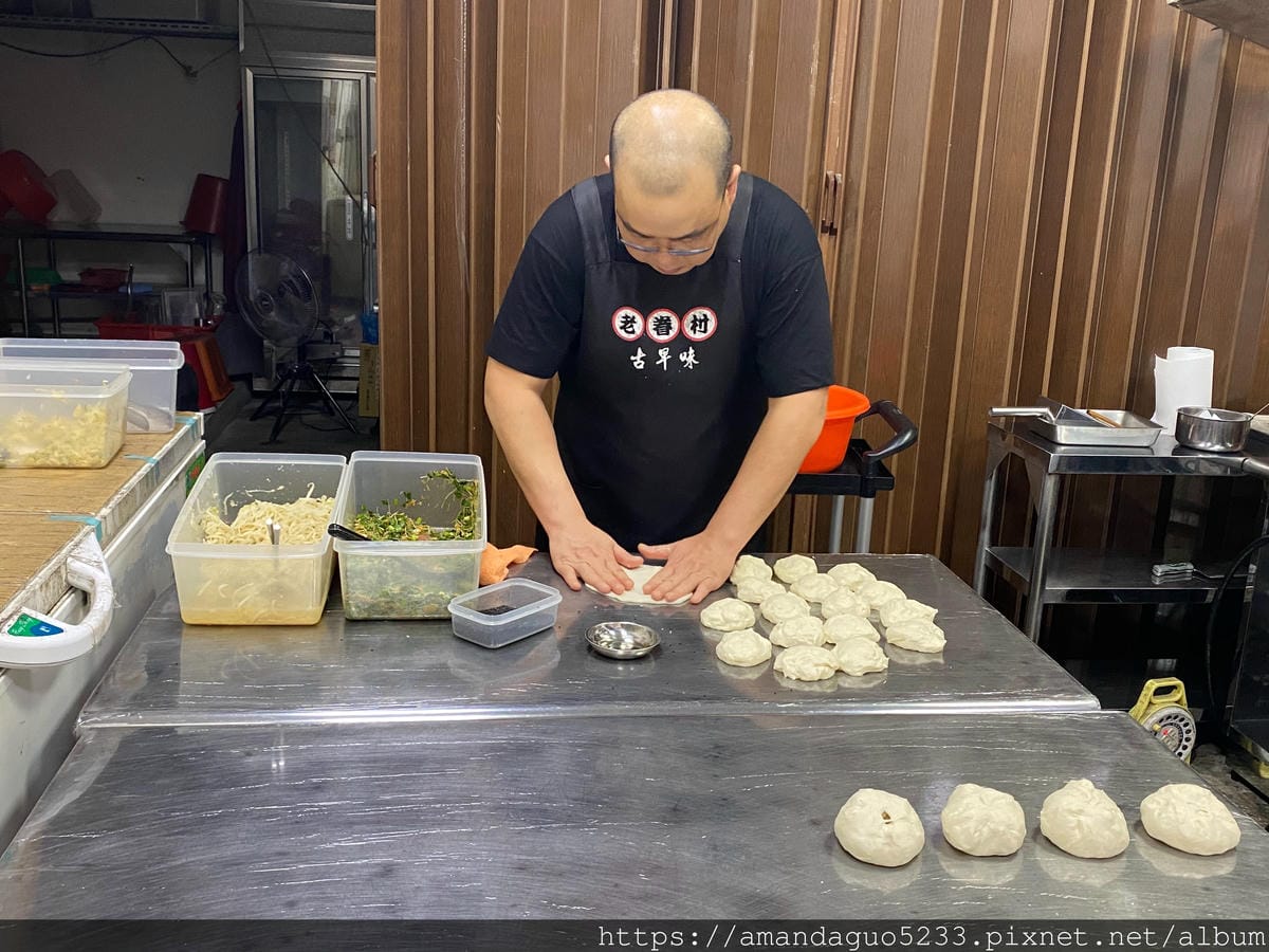 食記-台北市南港區老眷村古早味煎餅半煎半炸手工古早味煎