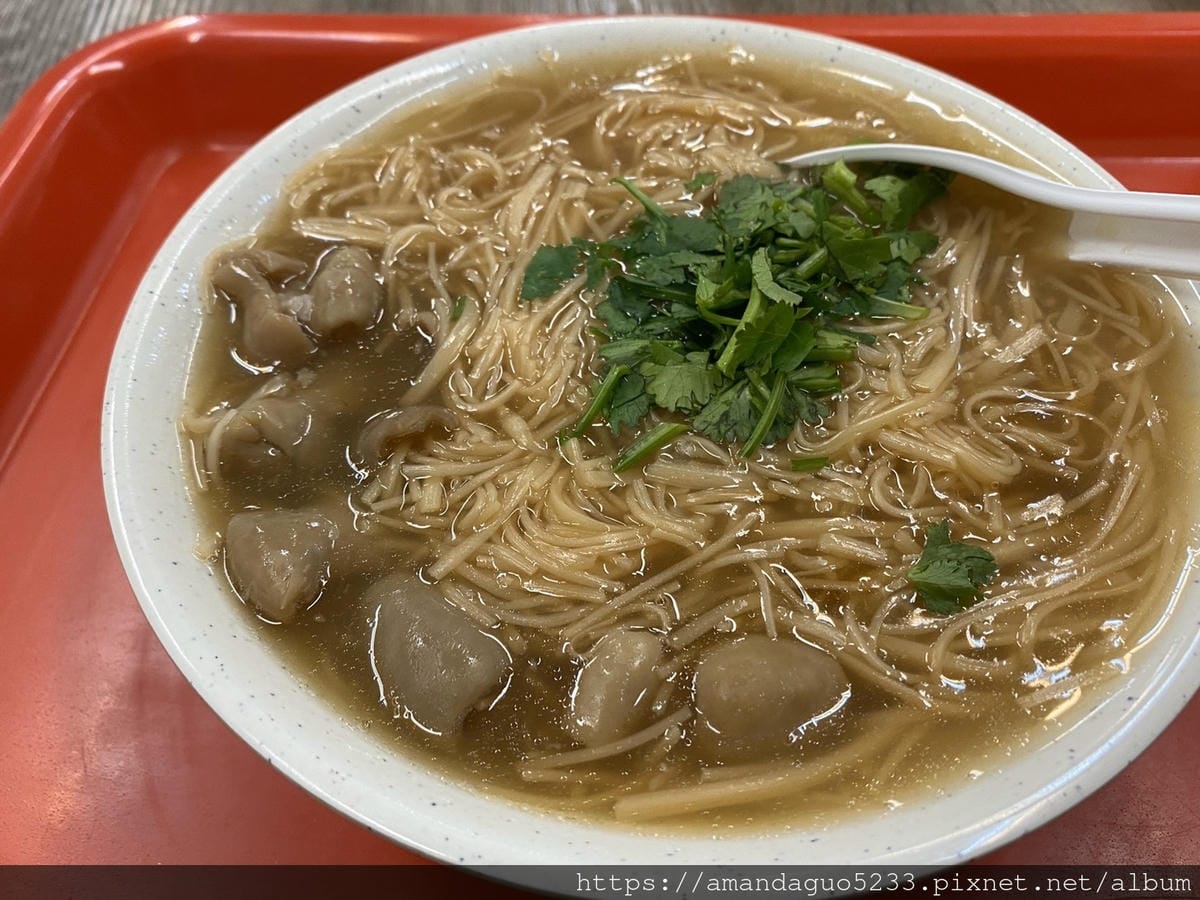 食記-台北市南港區南港鐵字號麵線隱身巷弄內,清爽無勾芡
