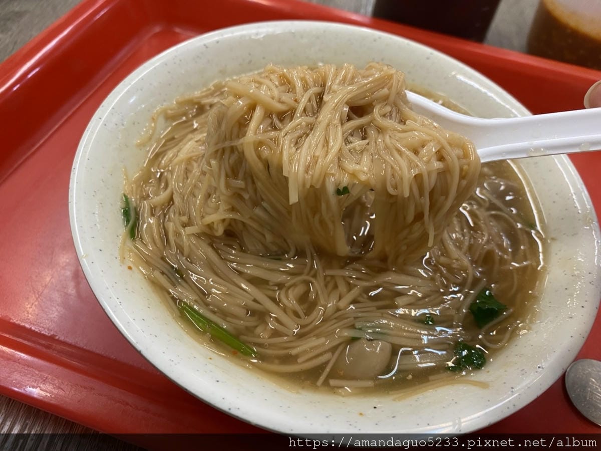 食記-台北市南港區南港鐵字號麵線隱身巷弄內,清爽無勾芡