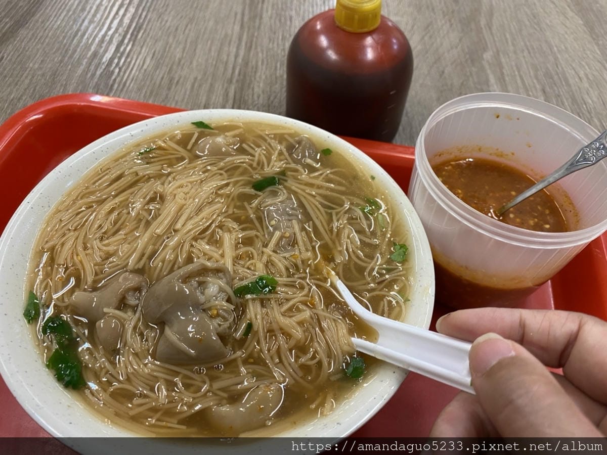 食記-台北市南港區南港鐵字號麵線隱身巷弄內,清爽無勾芡