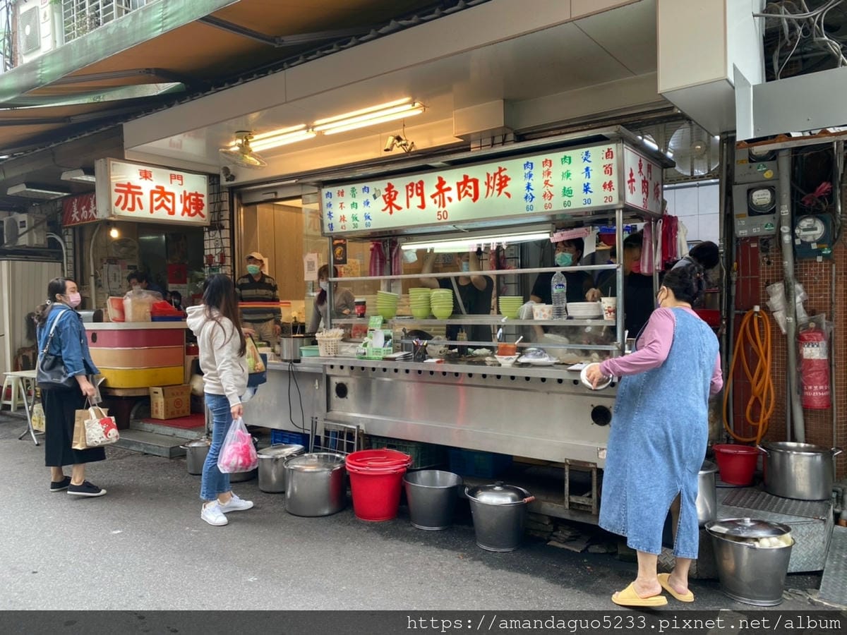 食記-台北市中正區東門赤肉羹捷運東門站排隊銅板小吃,不