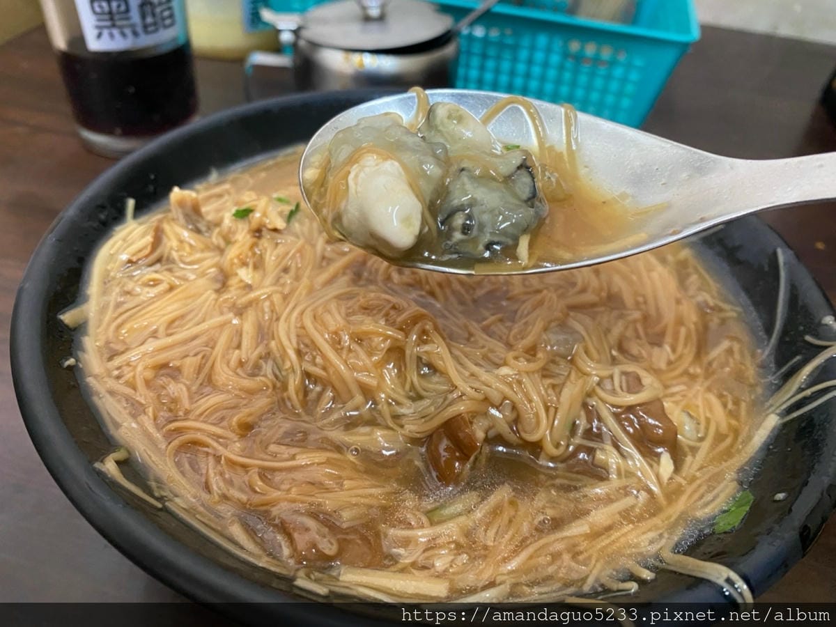 食記-台北市大安區樂業麵線六張犁站人氣麵線店,料多味濃