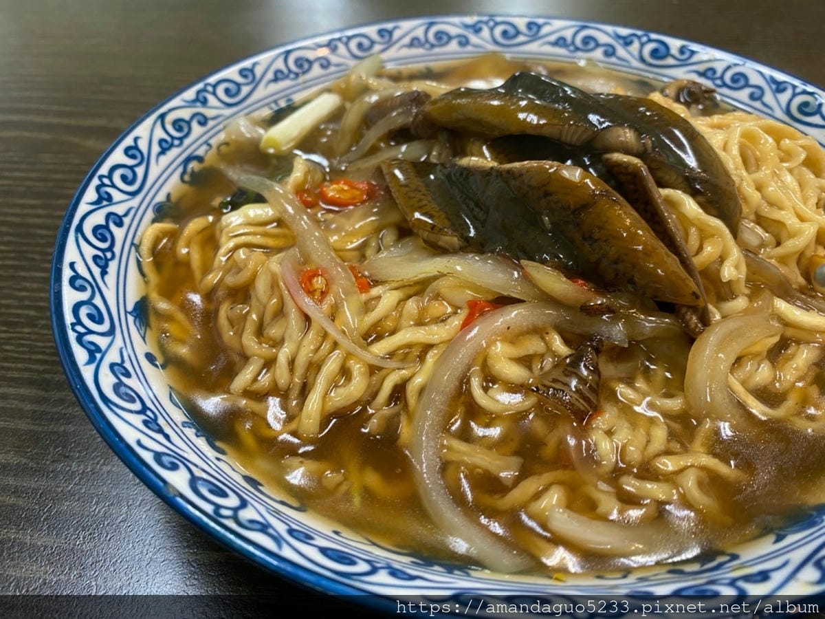 食記-台北市大安區阿明炒鱔魚東區鱔魚意麵,乾炒或羹湯各