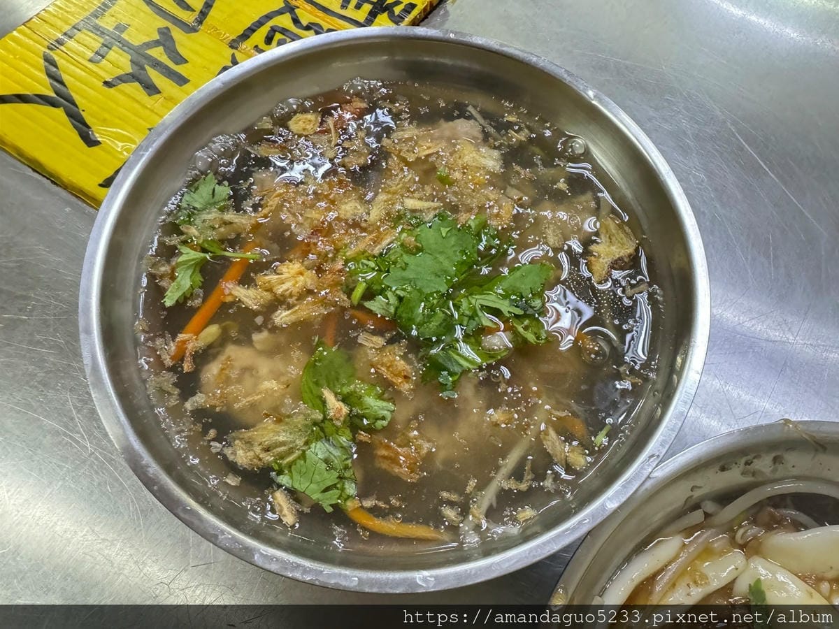 食記-台北市北投區上全肉羹北投市場人氣肉羹老店,湯頭清