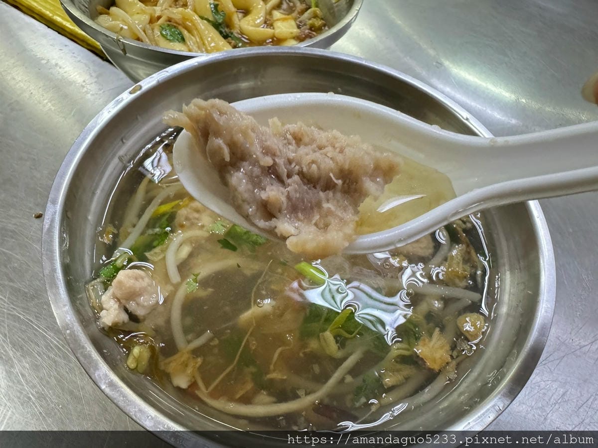 食記-台北市北投區上全肉羹北投市場人氣肉羹老店,湯頭清