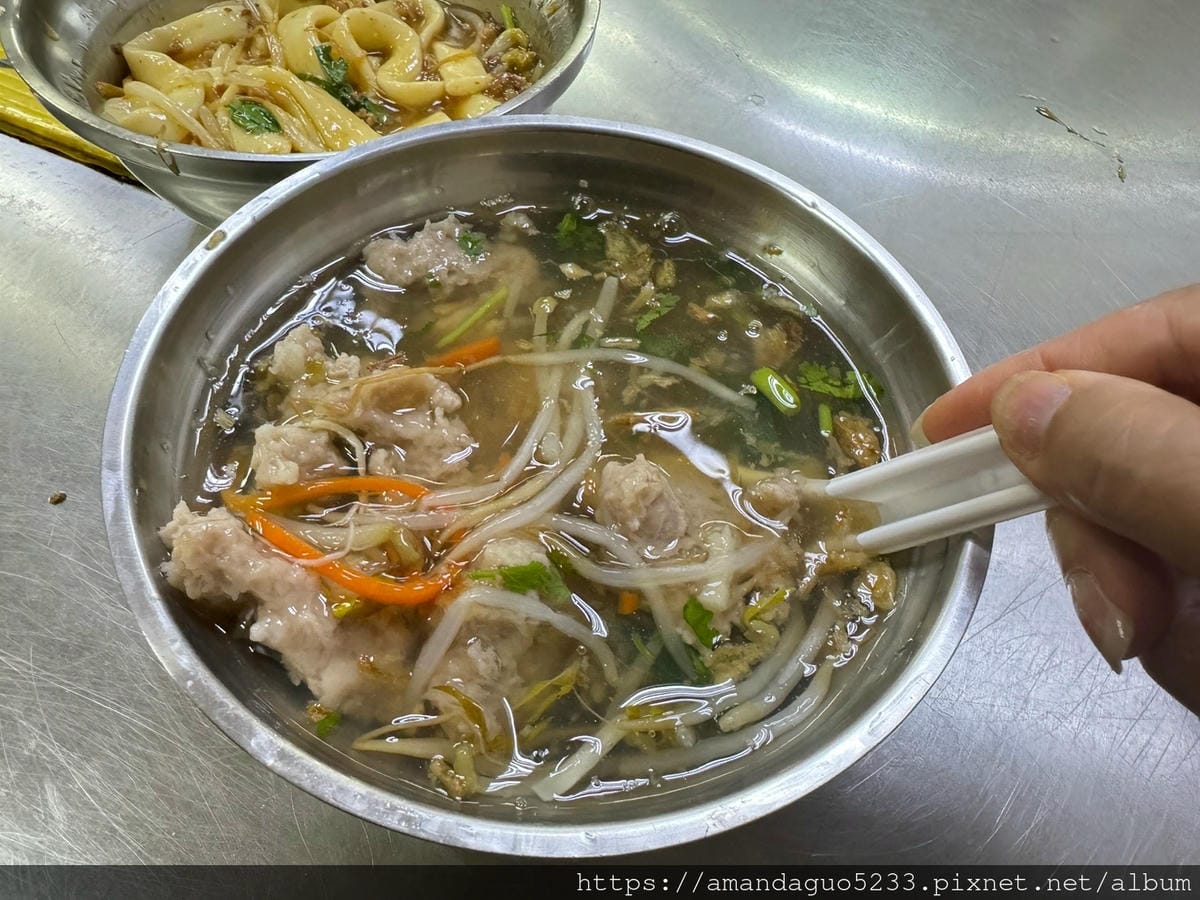 食記-台北市北投區上全肉羹北投市場人氣肉羹老店,湯頭清