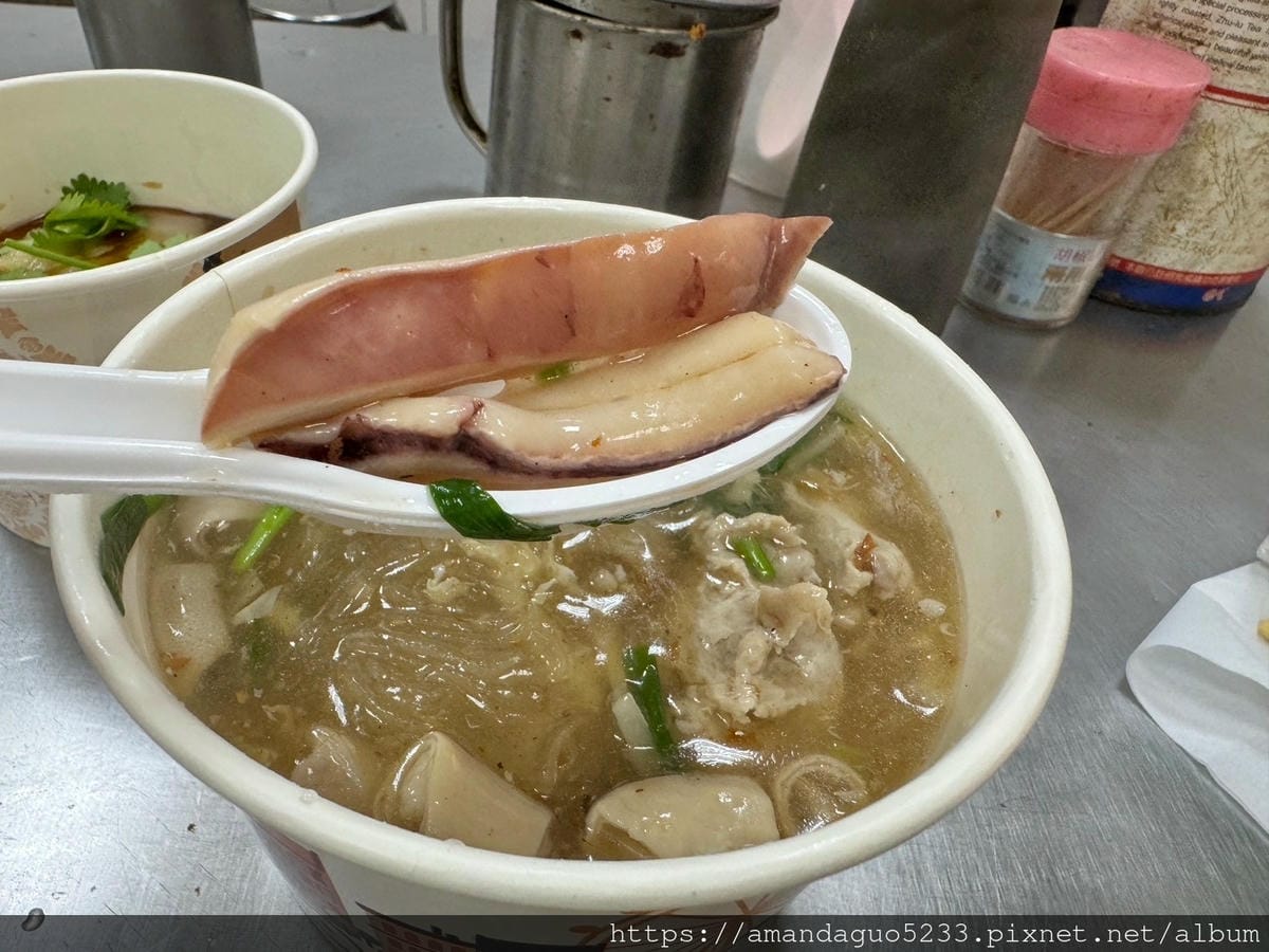 食記-台北市松山區彰化肉圓魷魚羹南京公寓市場內人氣老店