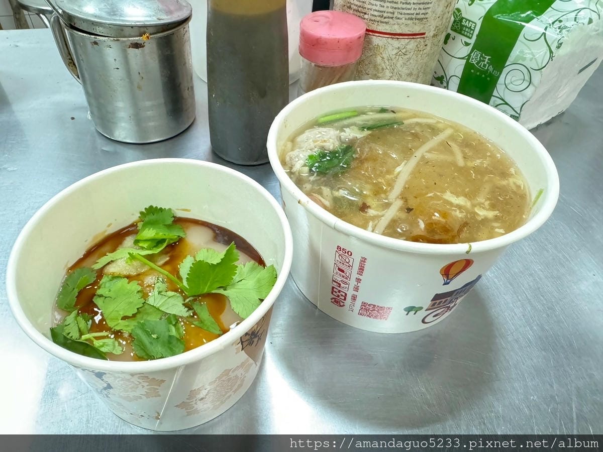 食記-台北市松山區彰化肉圓魷魚羹南京公寓市場內人氣老店