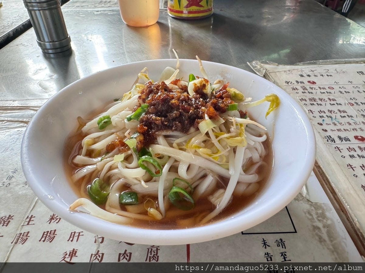 食記-台北市北投區麗華古早味麵攤裕民商圈內人氣早午餐麵