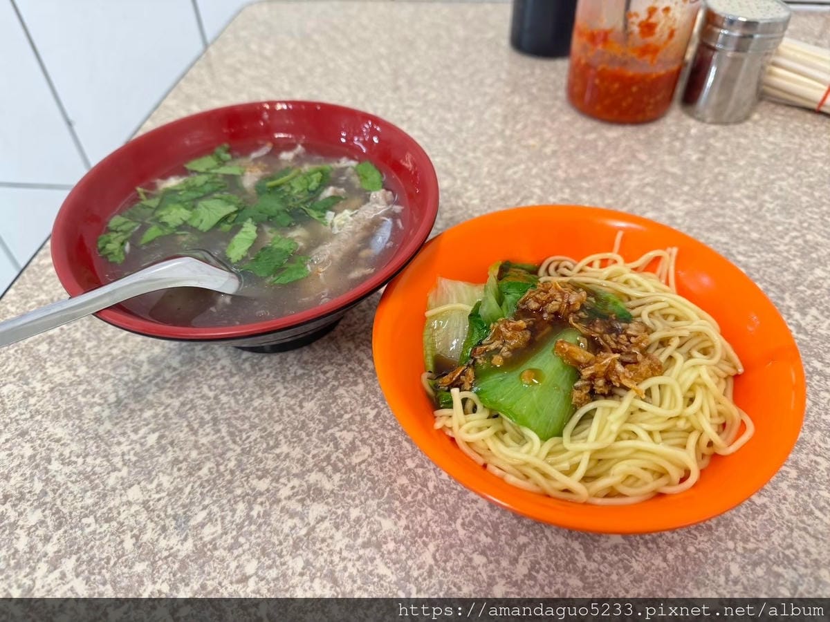 食記-台北市中山區無名手工赤肉羹雙連市場巷弄內無名赤肉