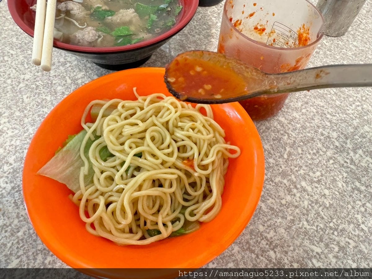 食記-台北市中山區無名手工赤肉羹雙連市場巷弄內無名赤肉