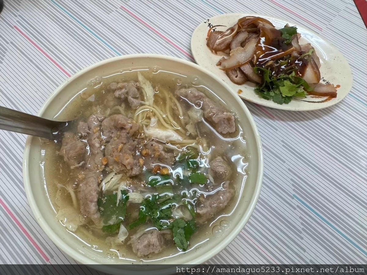 食記-台北市中山區無名手工赤肉羹雙連市場巷弄內無名赤肉