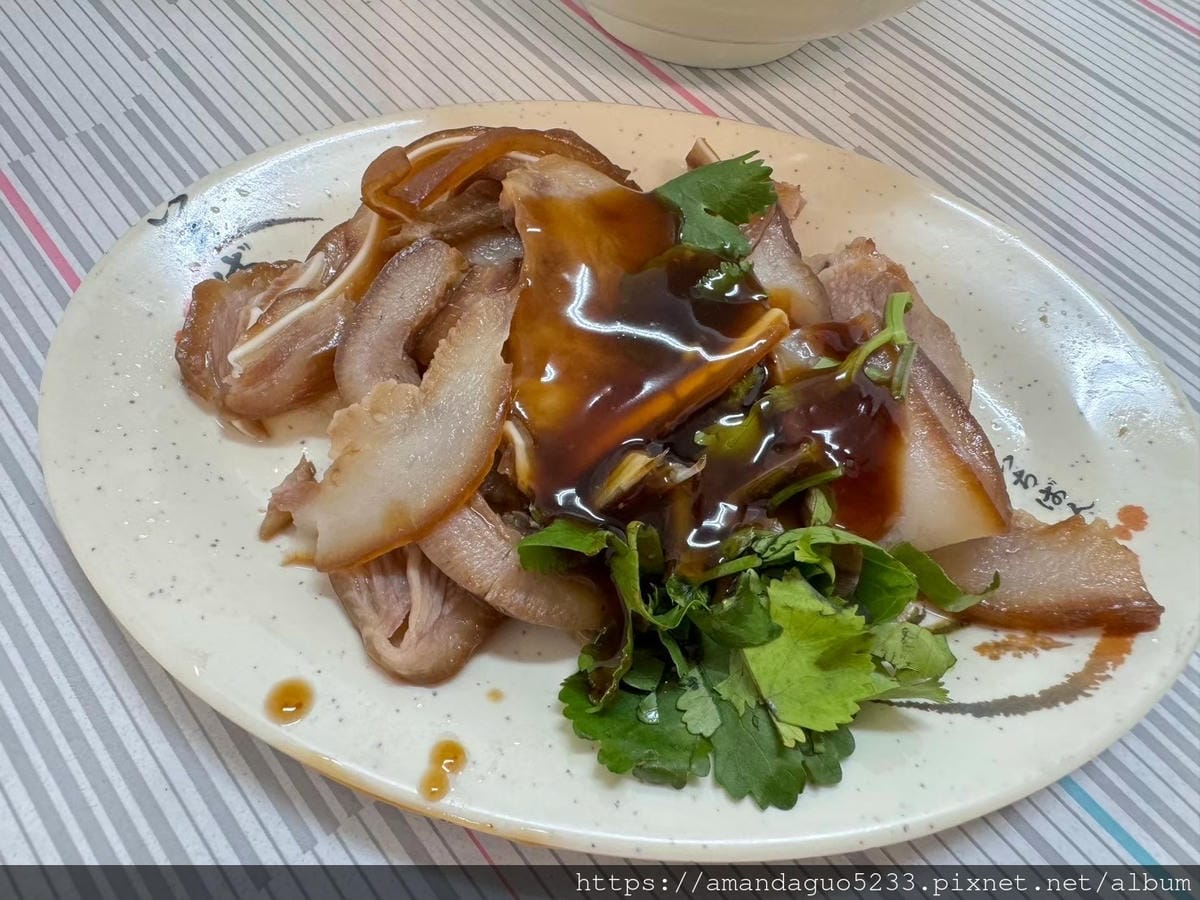 食記-台北市中山區無名手工赤肉羹雙連市場巷弄內無名赤肉