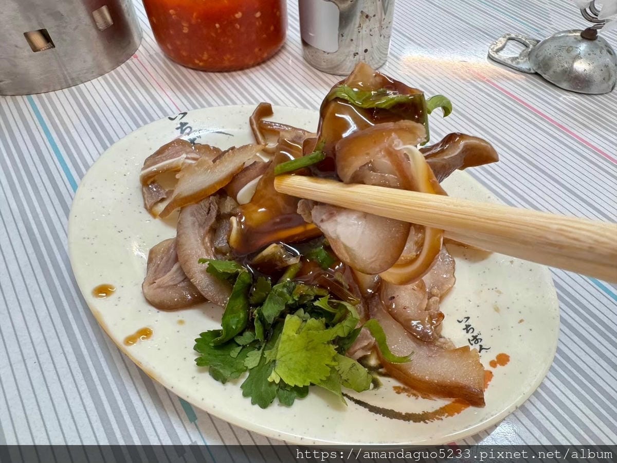 食記-台北市中山區無名手工赤肉羹雙連市場巷弄內無名赤肉