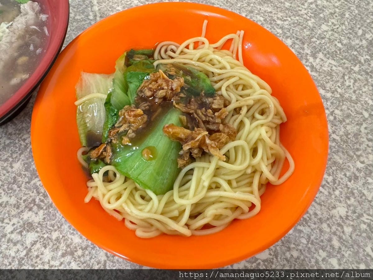 食記-台北市中山區無名手工赤肉羹雙連市場巷弄內無名赤肉