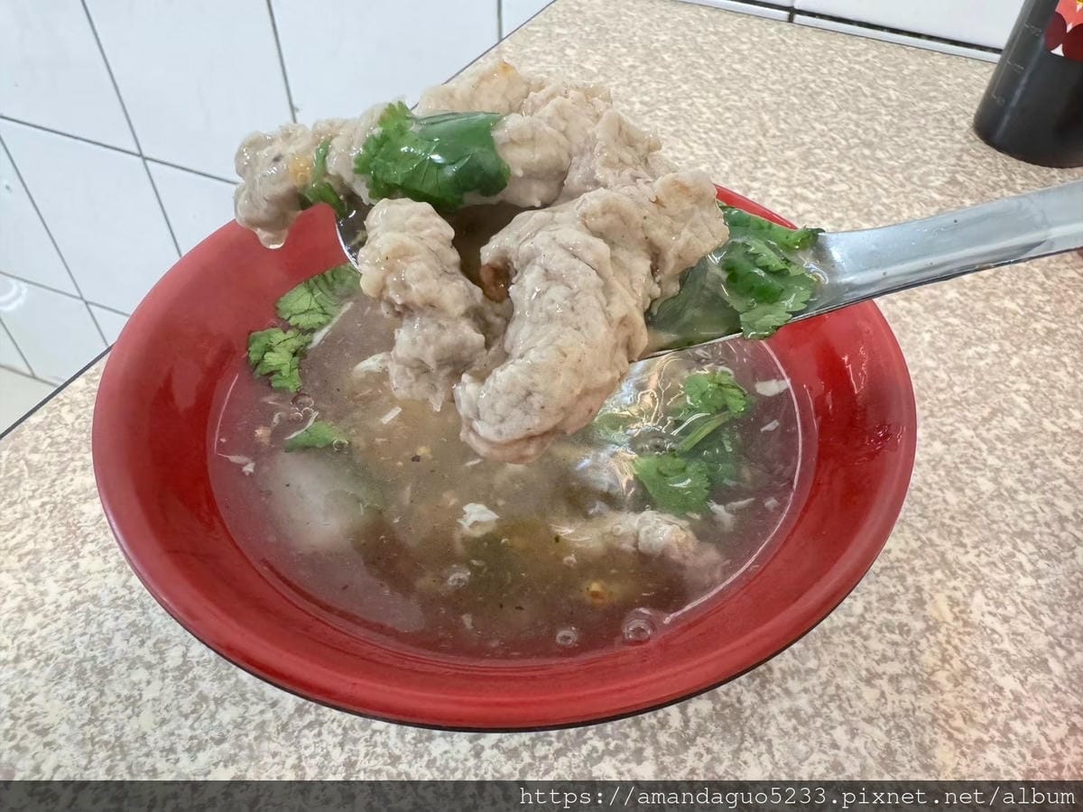 食記-台北市中山區無名手工赤肉羹雙連市場巷弄內無名赤肉