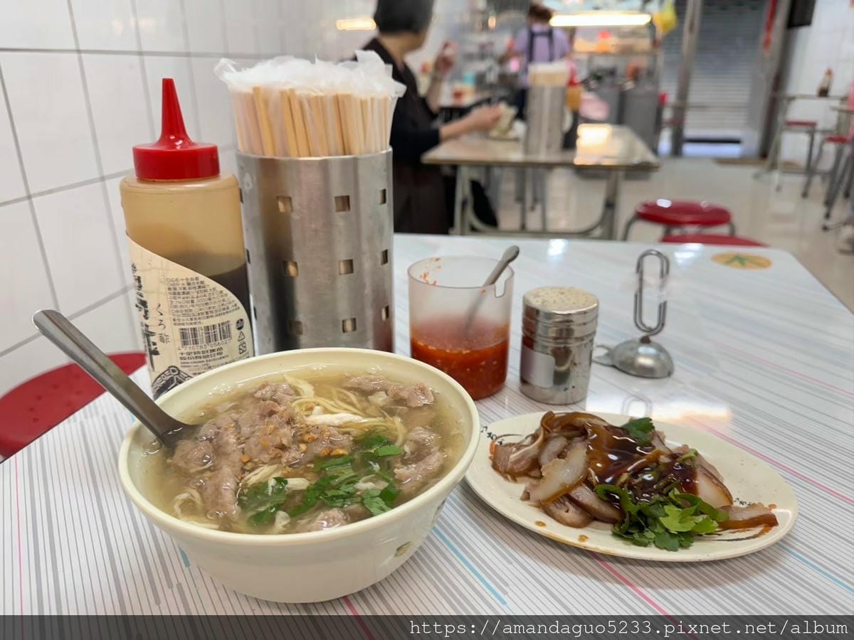 食記-台北市中山區無名手工赤肉羹雙連市場巷弄內無名赤肉