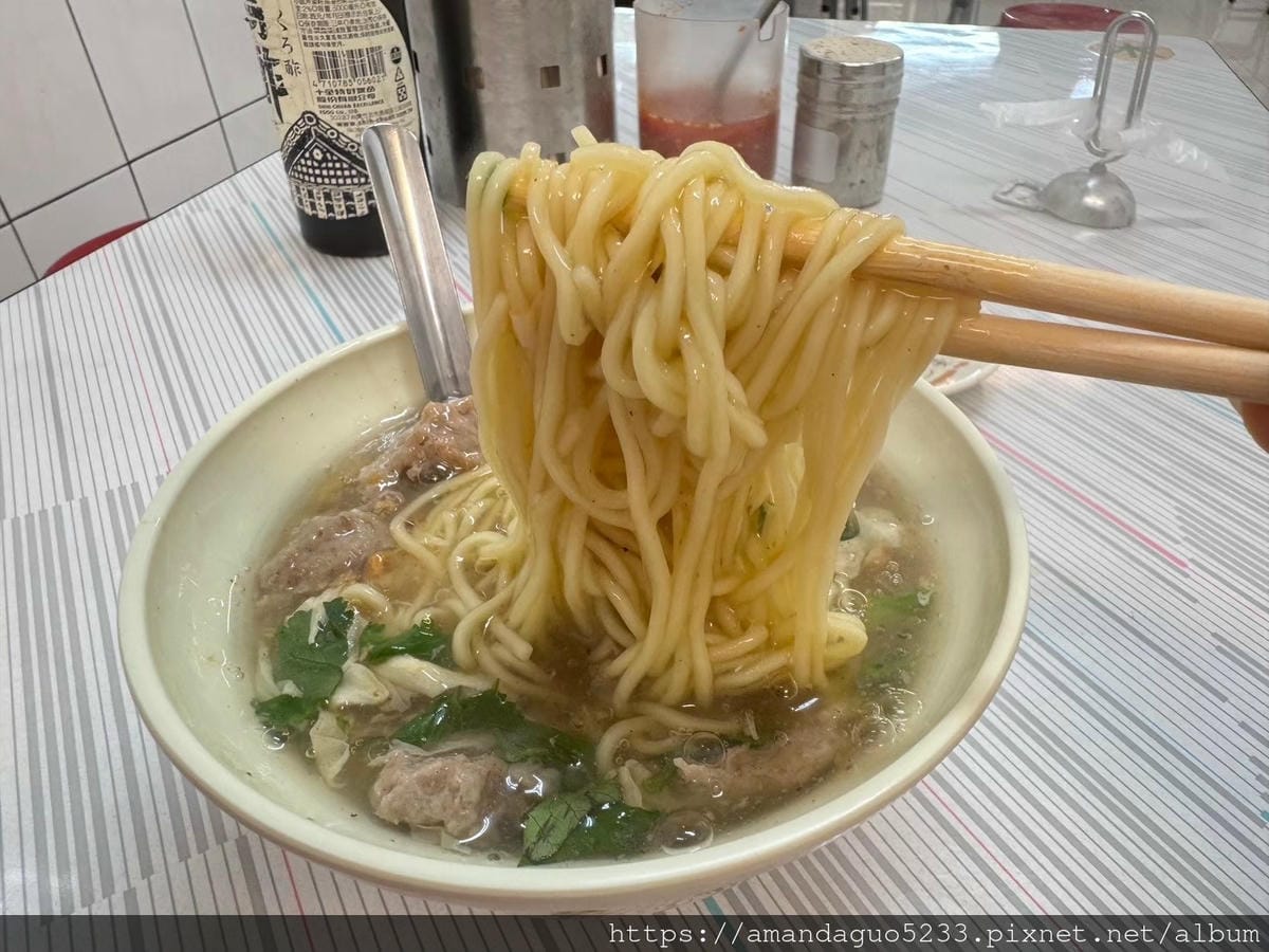 食記-台北市中山區無名手工赤肉羹雙連市場巷弄內無名赤肉