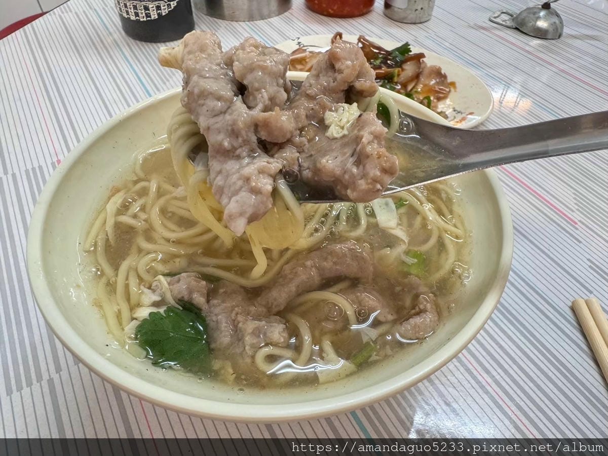 食記-台北市中山區無名手工赤肉羹雙連市場巷弄內無名赤肉