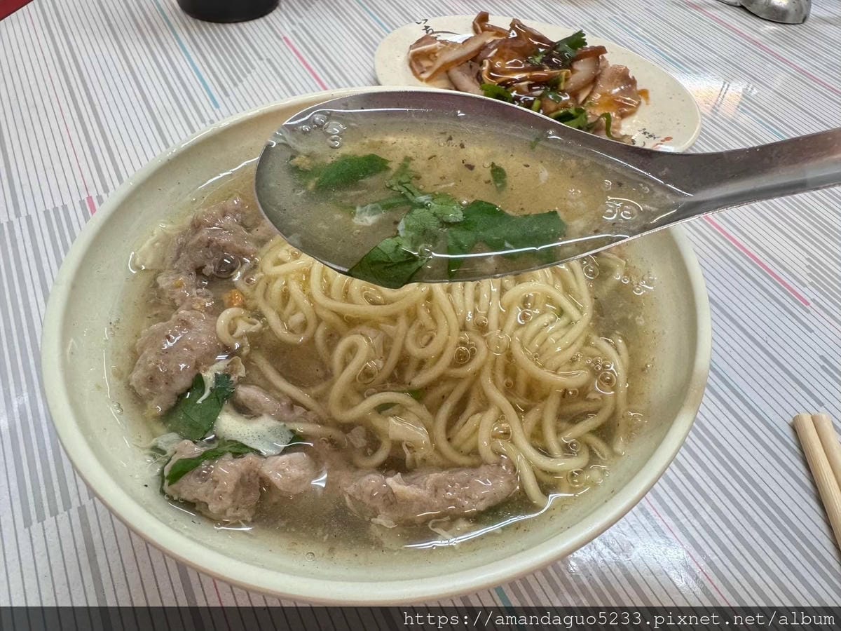 食記-台北市中山區無名手工赤肉羹雙連市場巷弄內無名赤肉
