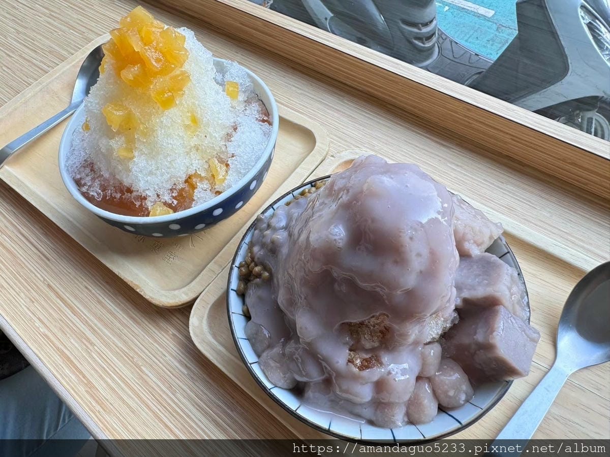 食記-台北市松山區春美冰菓室清新風打卡冰果室!黑糖芋頭