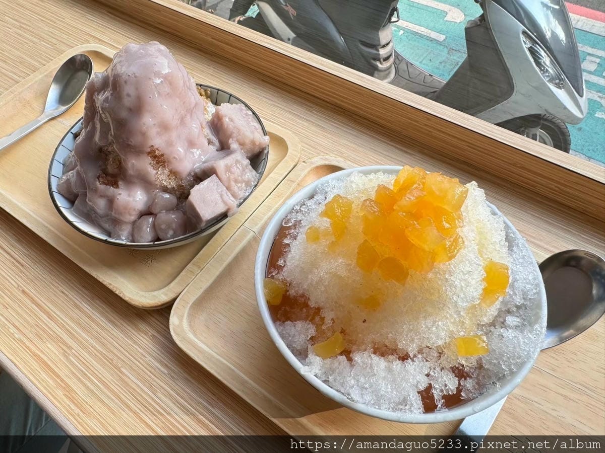 食記-台北市松山區春美冰菓室清新風打卡冰果室!黑糖芋頭