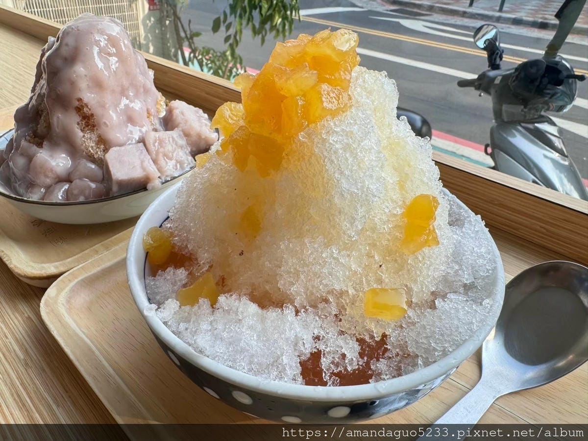 食記-台北市松山區春美冰菓室清新風打卡冰果室!黑糖芋頭