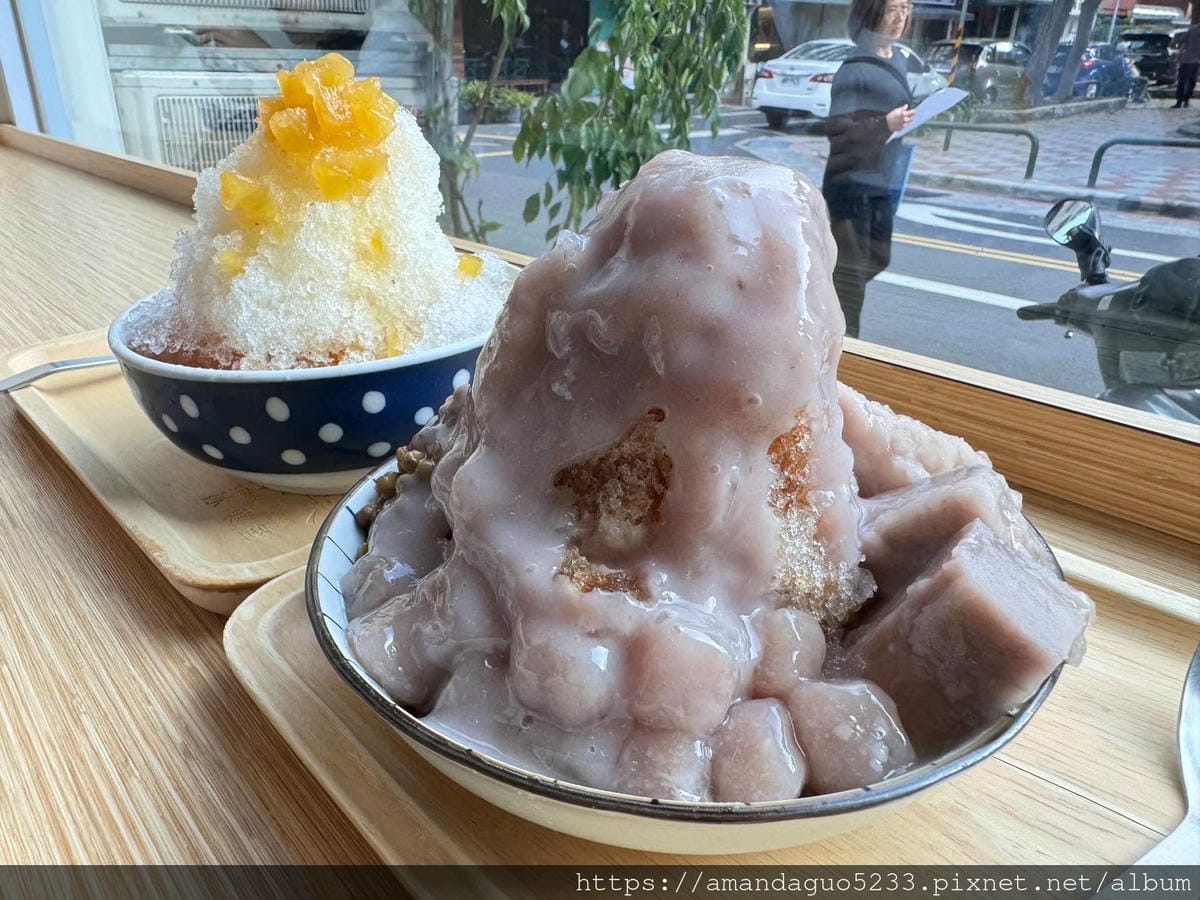 食記-台北市松山區春美冰菓室清新風打卡冰果室!黑糖芋頭