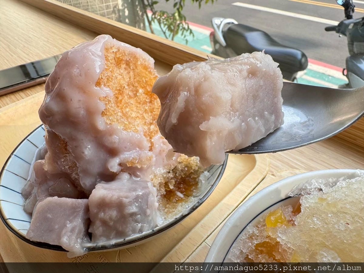 食記-台北市松山區春美冰菓室清新風打卡冰果室!黑糖芋頭