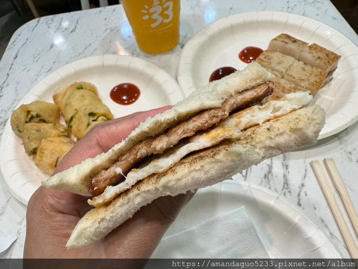食記-新北市新店區三三活力早餐(大坪林店)大坪林站人氣