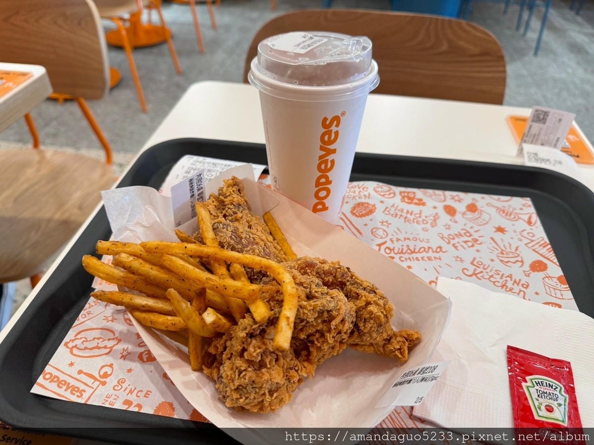 食記-台北市中正區Popeyes Chicken(台北許