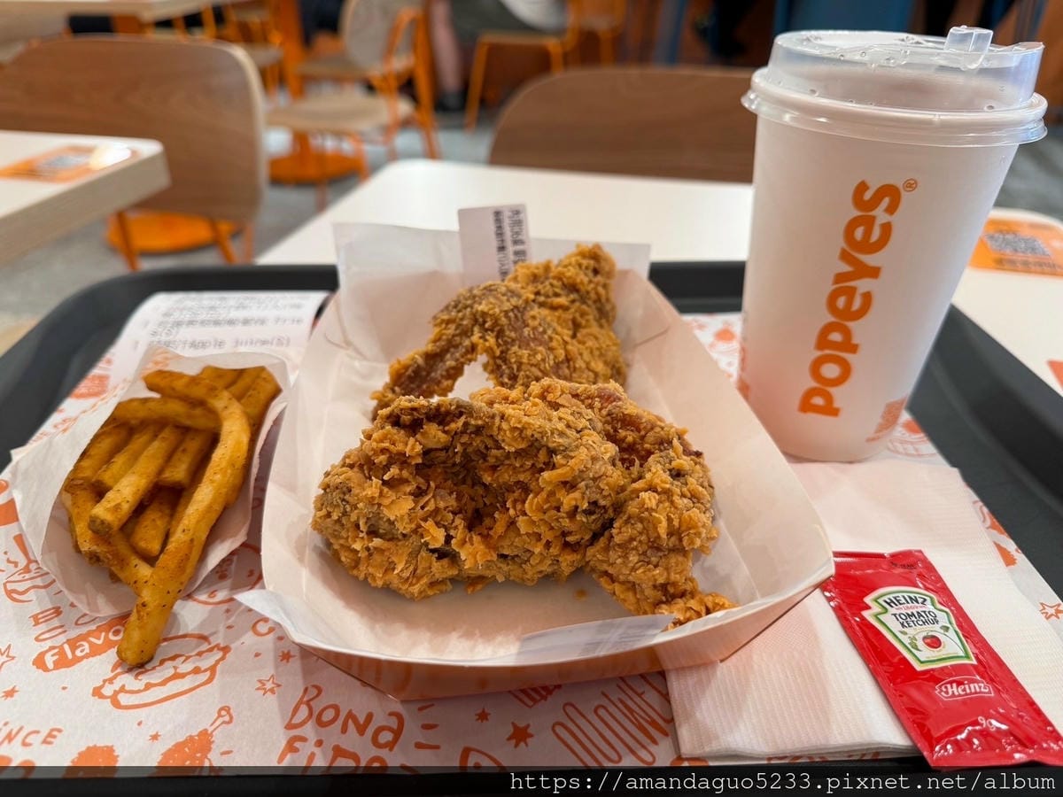 食記-台北市中正區Popeyes Chicken(台北許