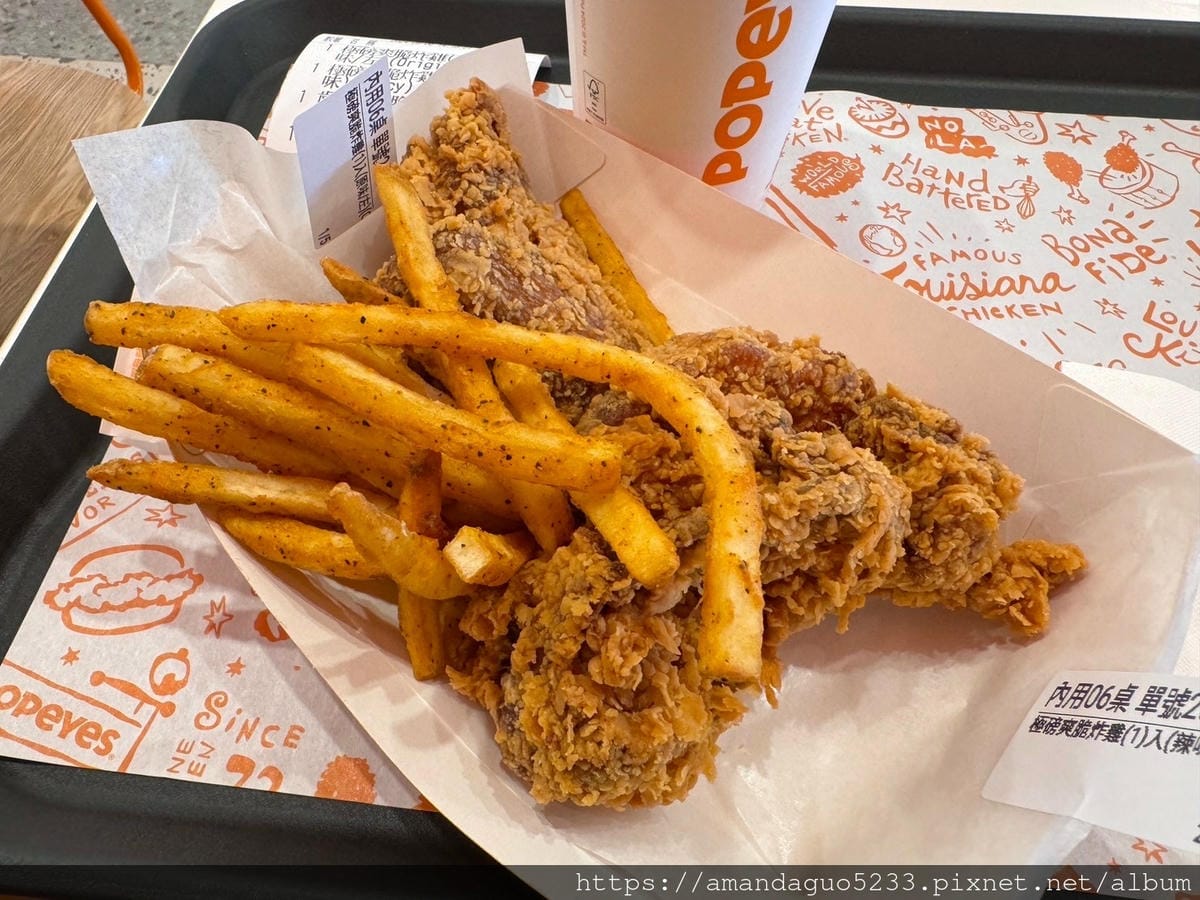食記-台北市中正區Popeyes Chicken(台北許