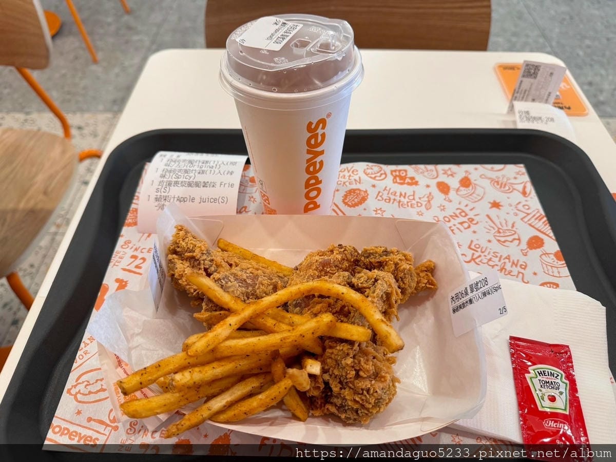 食記-台北市中正區Popeyes Chicken(台北許
