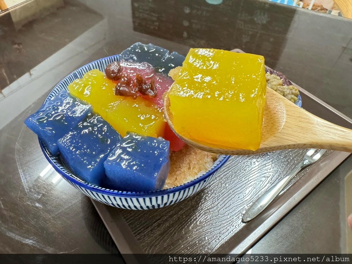 食記-台北市松山區來特冰淇淋國父紀念館站天然繽紛粉粿冰