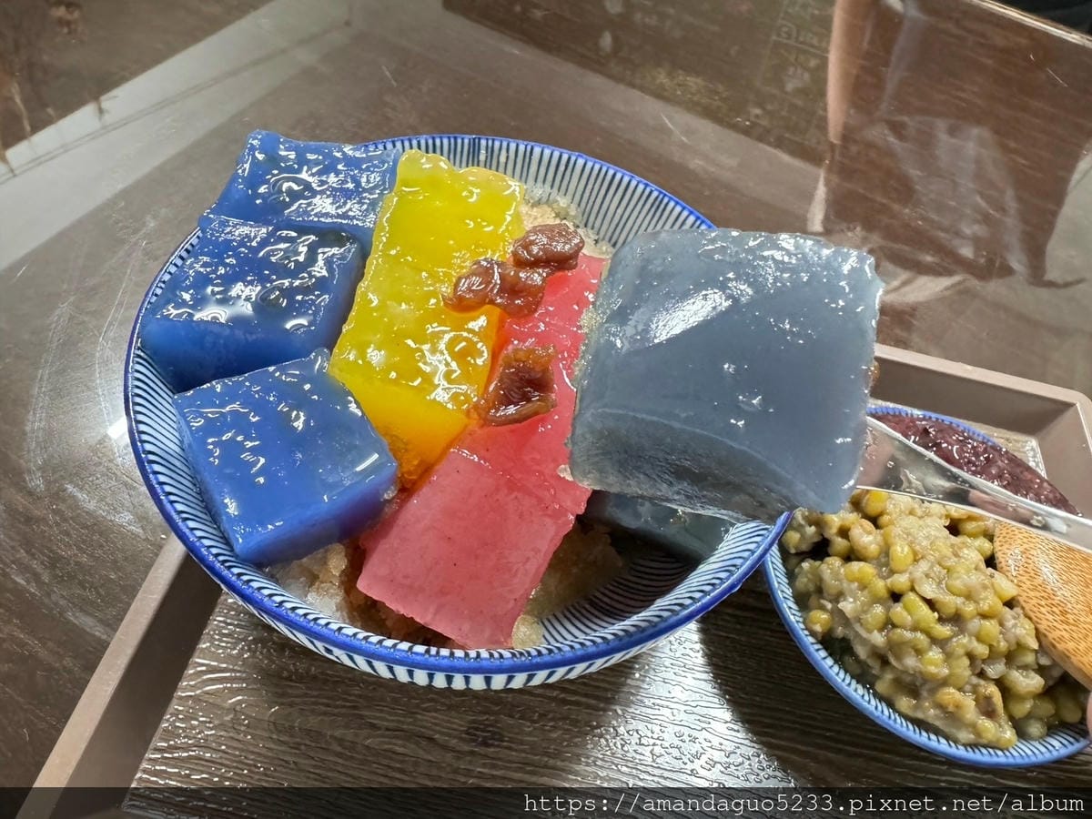食記-台北市松山區來特冰淇淋國父紀念館站天然繽紛粉粿冰