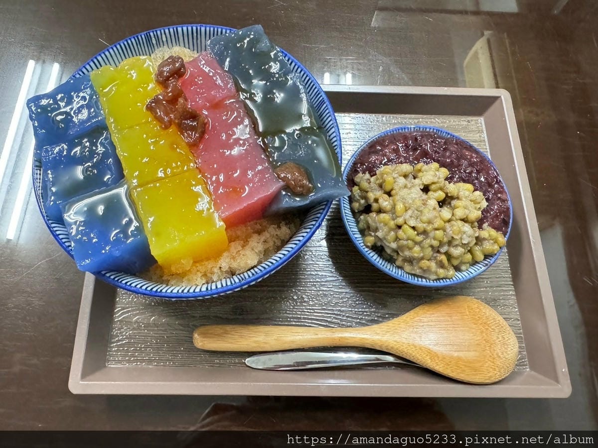 食記-台北市松山區來特冰淇淋國父紀念館站天然繽紛粉粿冰
