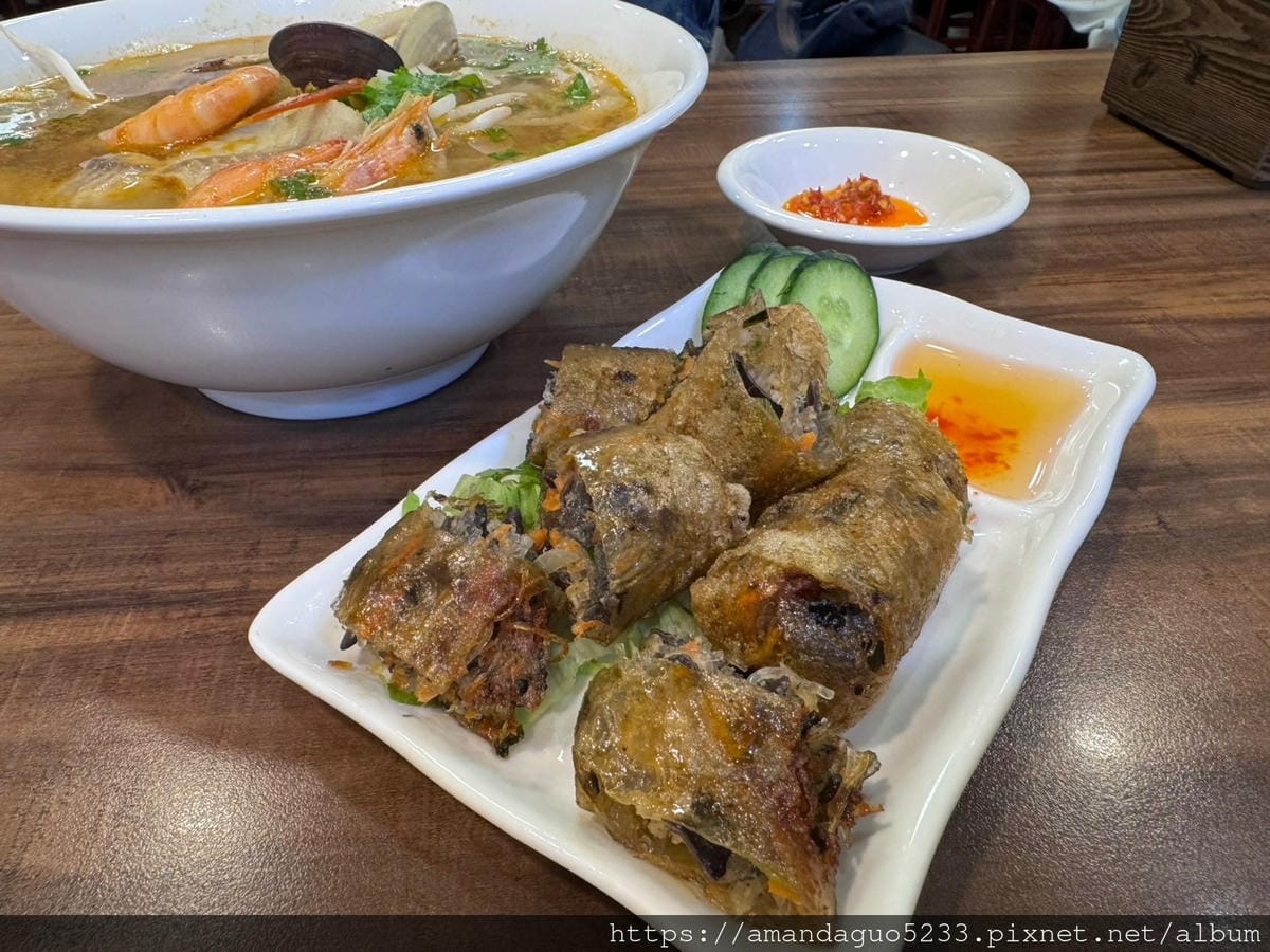 食記-台北市大安區越南河內傳統料理家庭式越南料理,簡單