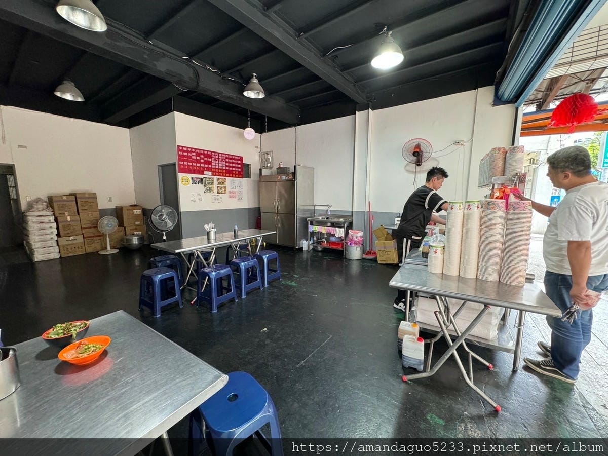 食記-新北市三重區林大腸麵線多口味麵線店,大腸鹹香大塊