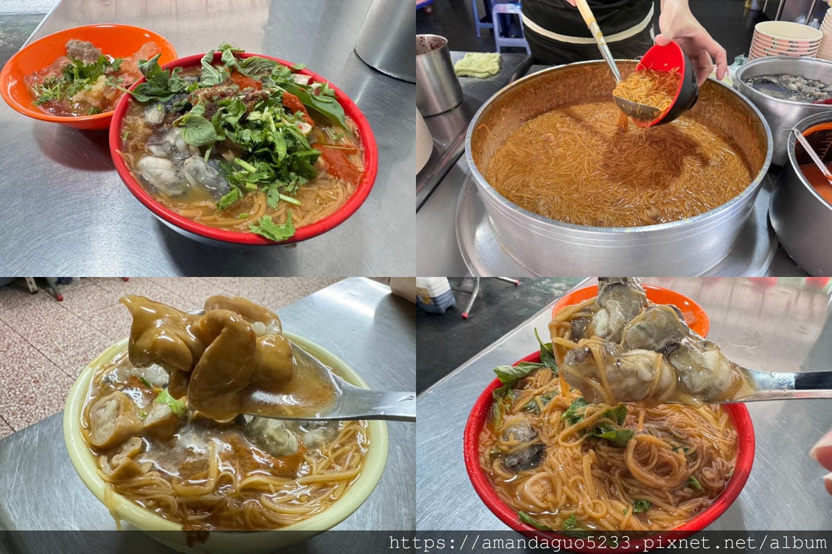 食記-新北市三重區林大腸麵線多口味麵線店,大腸鹹香大塊