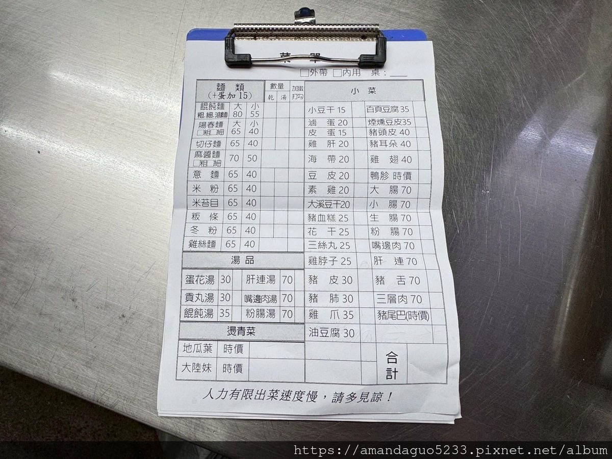食記-台北市萬華區阿芬麵店巷弄內賣到深夜的古早味麵店,