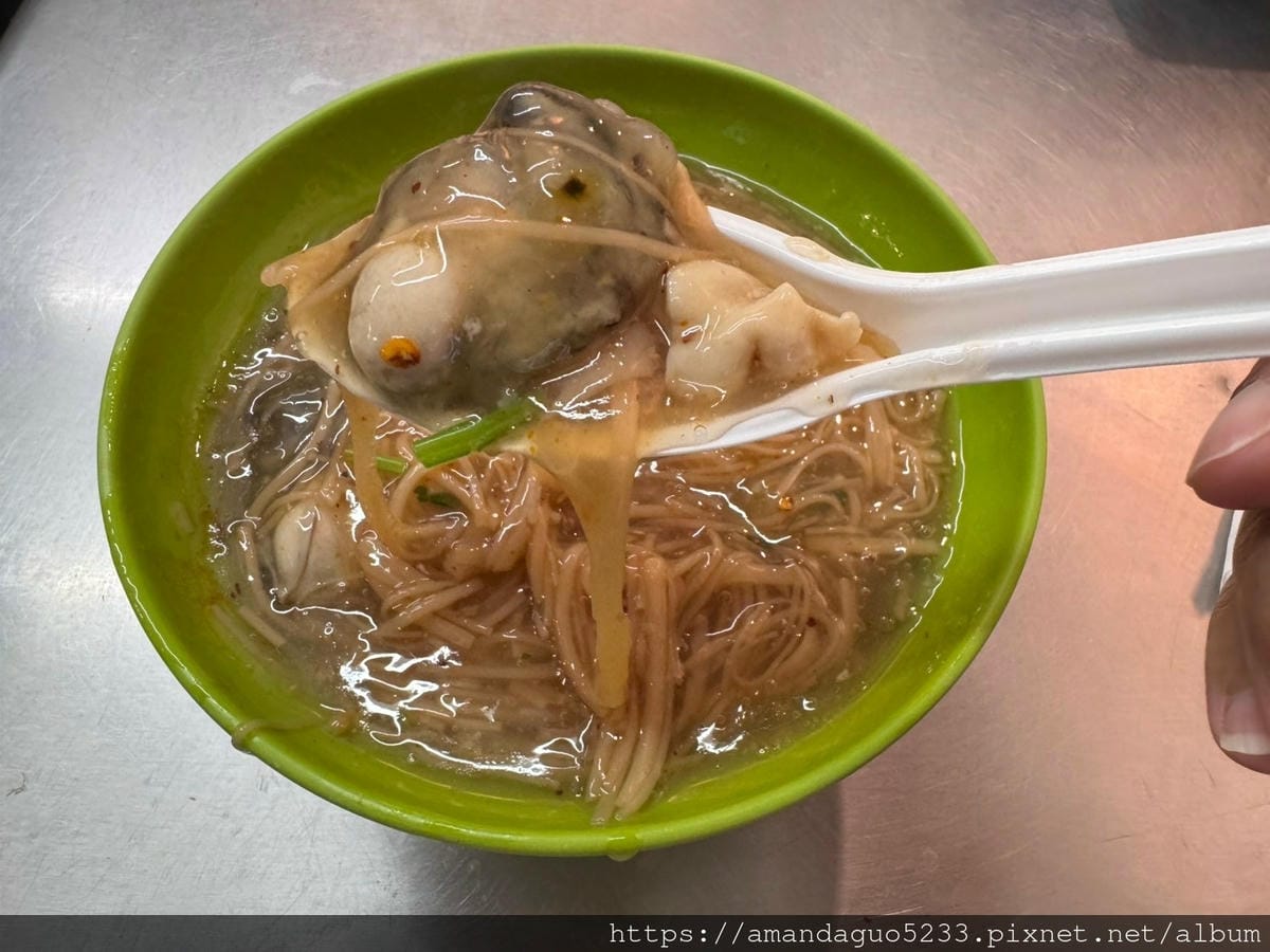 食記-台北市士林區劍潭榮宗麵線劍潭巷弄內人氣麵線老店,