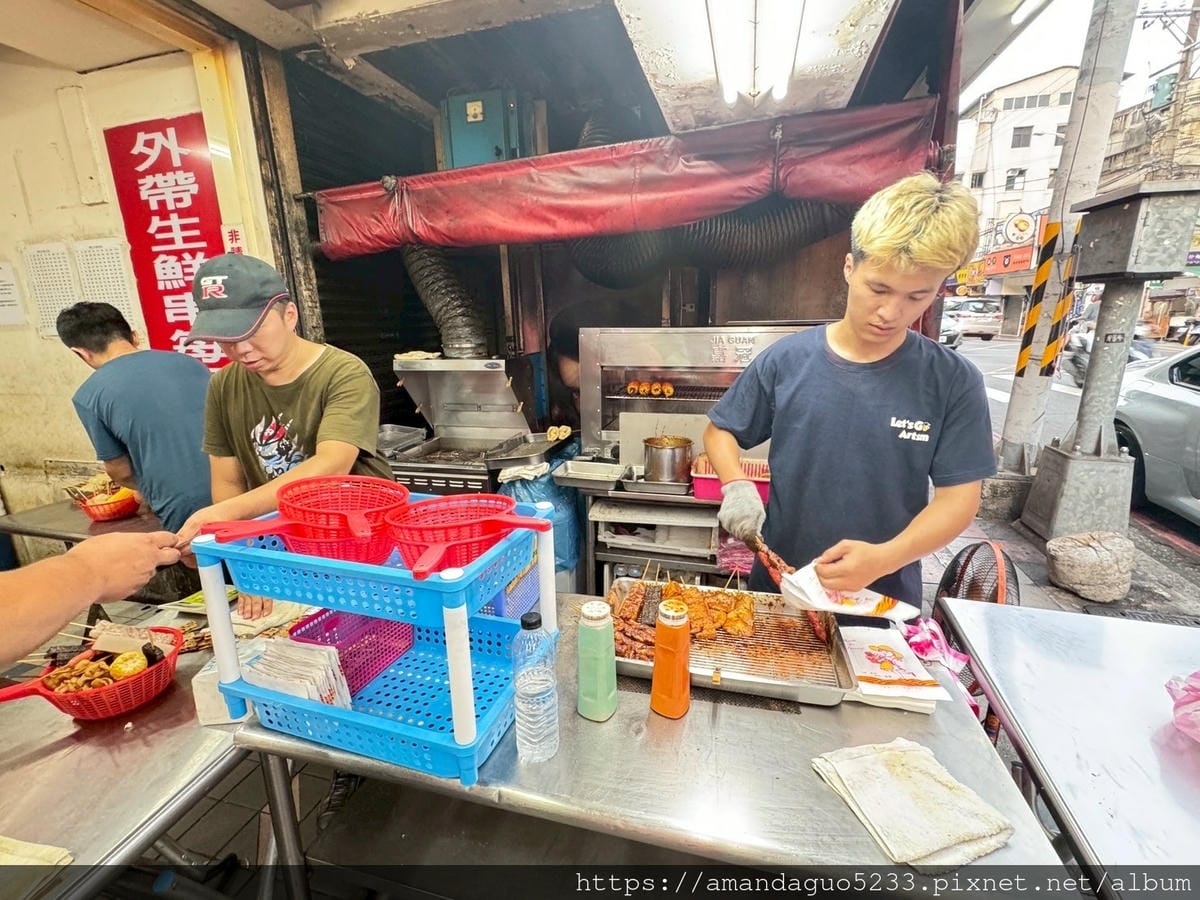 食記-新北市蘆洲區蘆洲一級棒燒烤蘆洲廟口人氣燒烤店,先