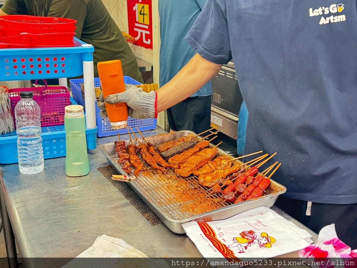 食記-新北市蘆洲區蘆洲一級棒燒烤蘆洲廟口人氣燒烤店,先