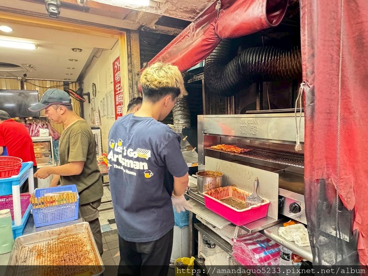 食記-新北市蘆洲區蘆洲一級棒燒烤蘆洲廟口人氣燒烤店,先