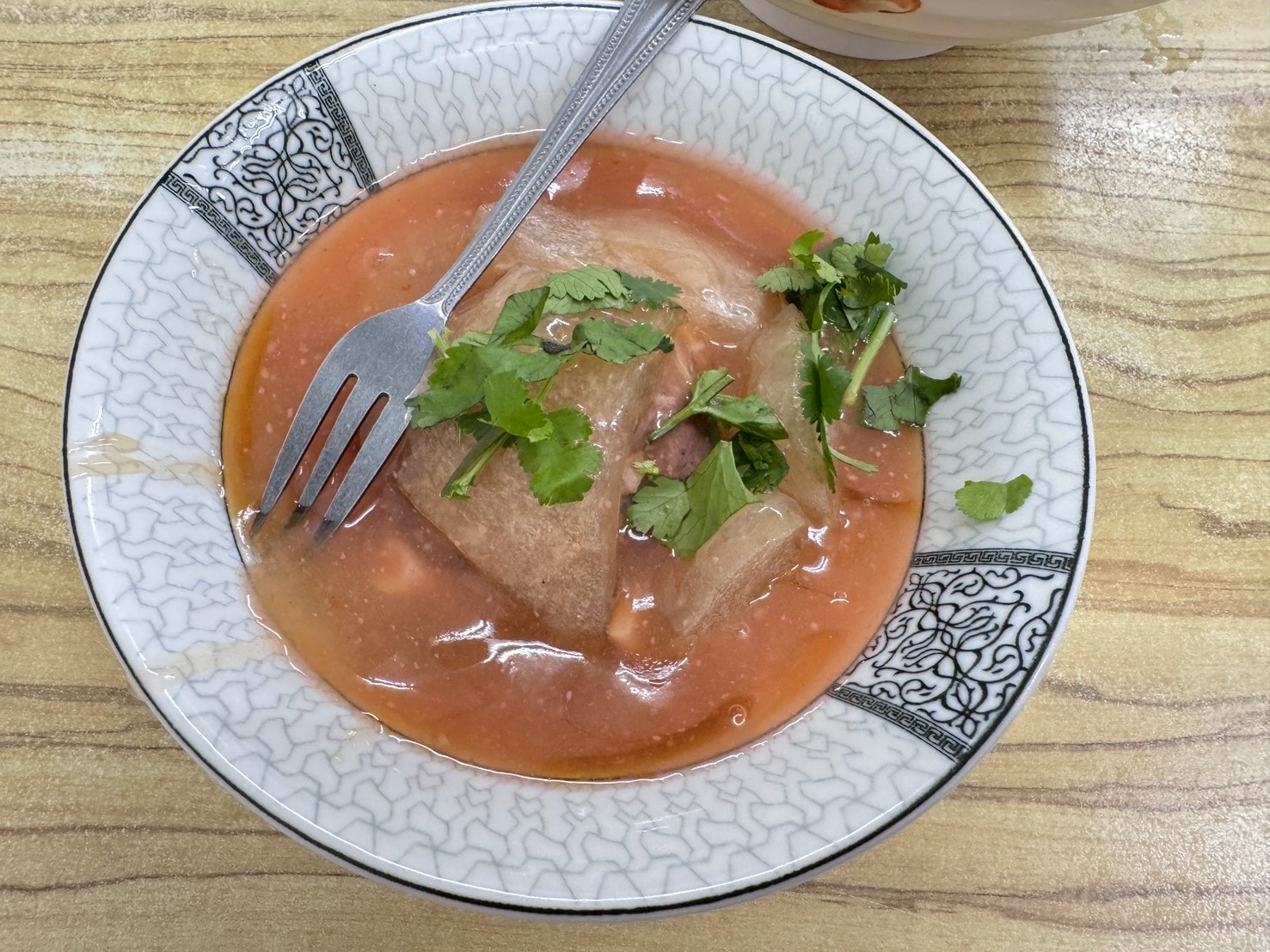 ｜食記-台北市中山區｜大直肉圓｜大直捷運附近肉圓老店，皮Q餡料飽滿醬美味，還有羹湯及麵線可以選擇喔~