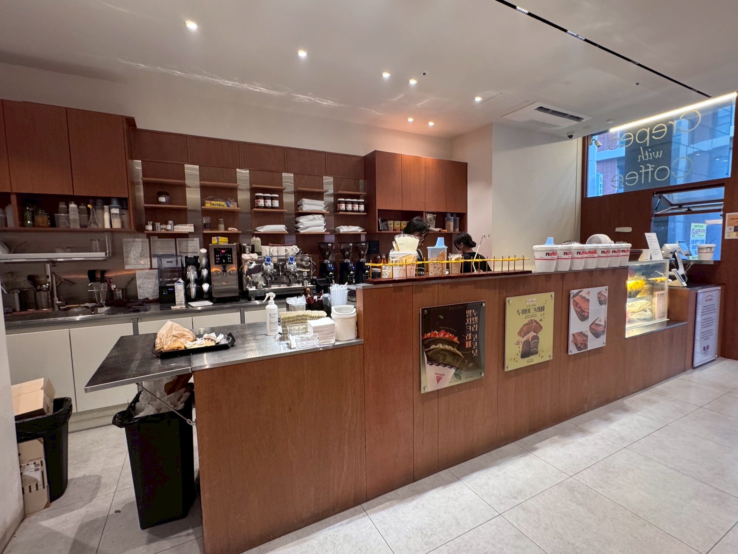 ｜食記-韓國釜山(海雲台)｜오크레페 OH!CREPE｜餡料豐富精緻的法式可麗餅，觀光客不多好像都在地人在買的美味可麗餅~