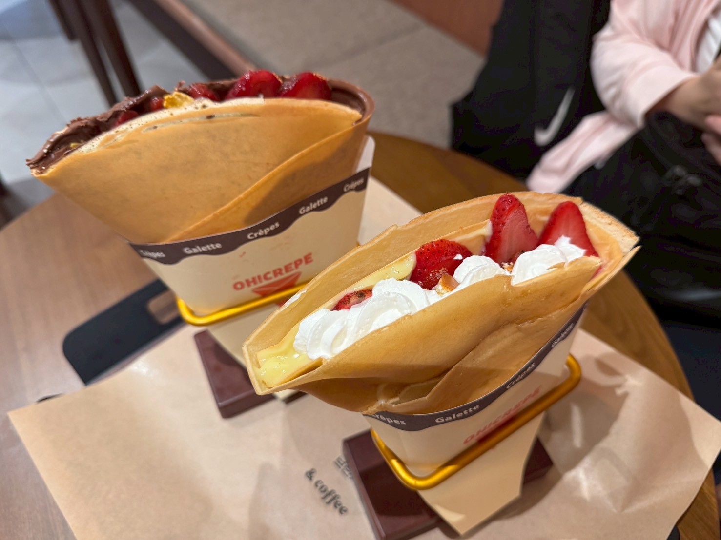 ｜食記-韓國釜山(海雲台)｜오크레페 OH!CREPE｜餡料豐富精緻的法式可麗餅，觀光客不多好像都在地人在買的美味可麗餅~
